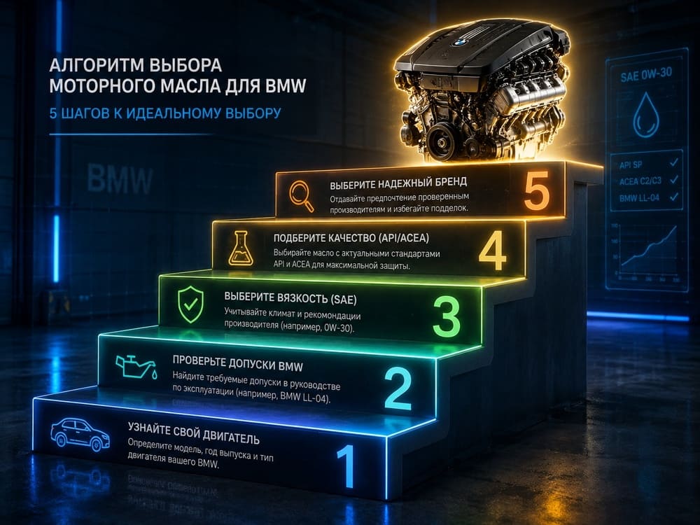алгоритм выбора масла